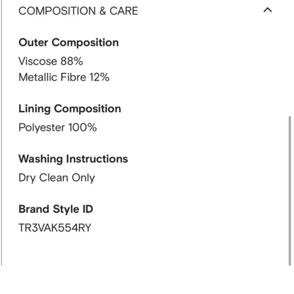NWT Red Valentino Metallic Floral Print Fil Coupe Chiffon Midi Dress. Size 40 - Picture 9 of 10
